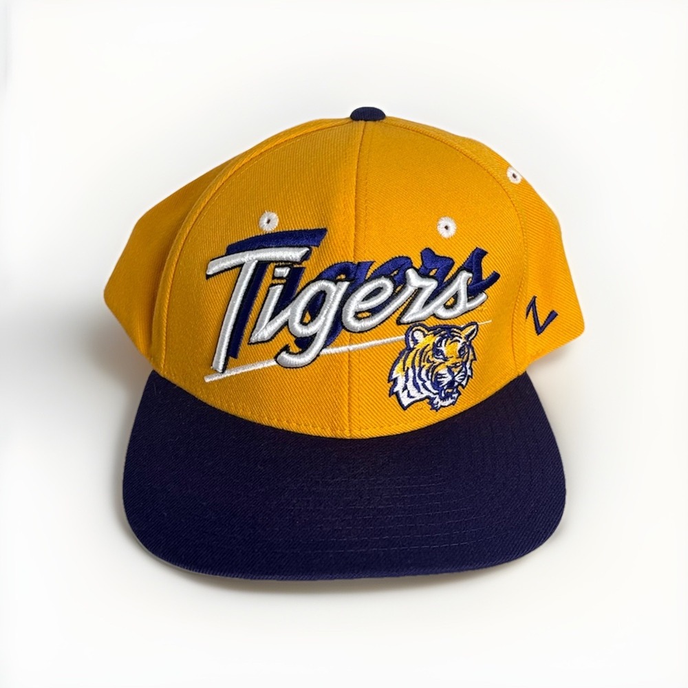 Vintage NCAA LSU Tigers Zephyr Snapback Hat‎